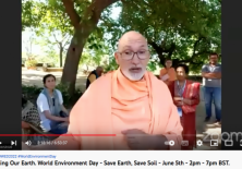 Conexión en directo con el foro Healing Our Earth desde el Monasterio del Palancar